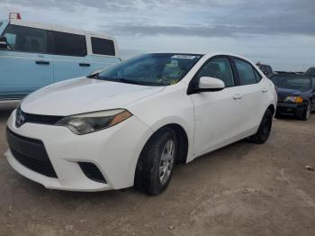  Salvage Toyota Corolla