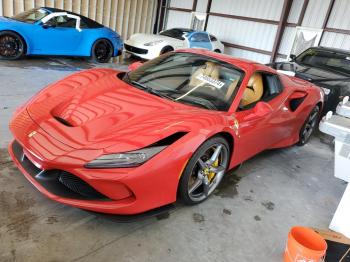  Salvage Ferrari F8 Spider