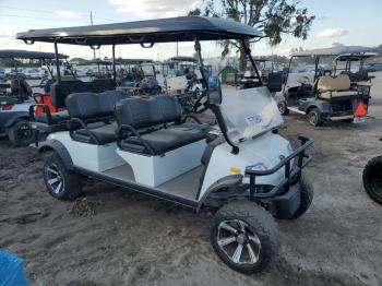  Salvage Aspt Golf Cart