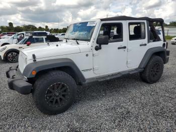  Salvage Jeep Wrangler