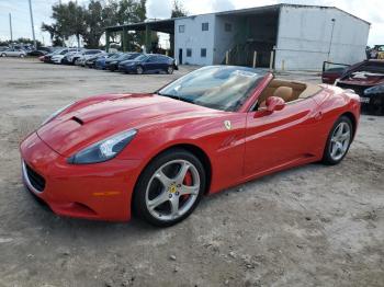  Salvage Ferrari California