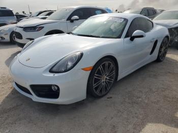  Salvage Porsche Cayman