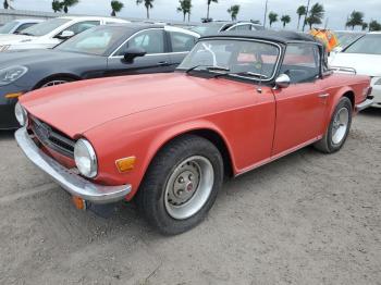  Salvage Triumph Car Tr6