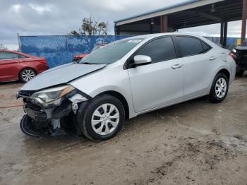  Salvage Toyota Corolla