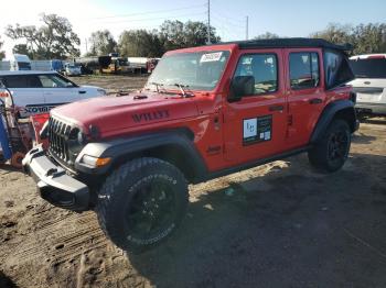  Salvage Jeep Wrangler