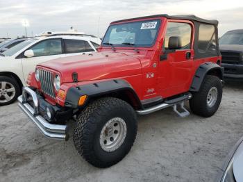  Salvage Jeep Wrangler