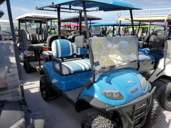  Salvage Aspt Golf Cart