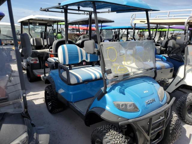  Salvage Aspt Golf Cart