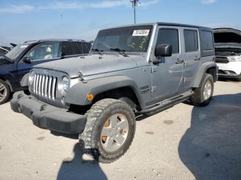  Salvage Jeep Wrangler