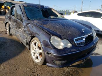  Salvage Mercedes-Benz C-Class