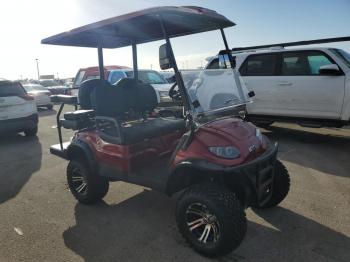  Salvage Aspt Golf Cart