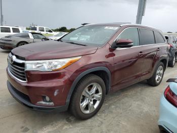  Salvage Toyota Highlander