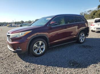  Salvage Toyota Highlander