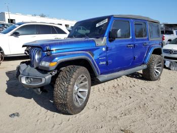  Salvage Jeep Wrangler