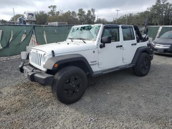  Salvage Jeep Wrangler