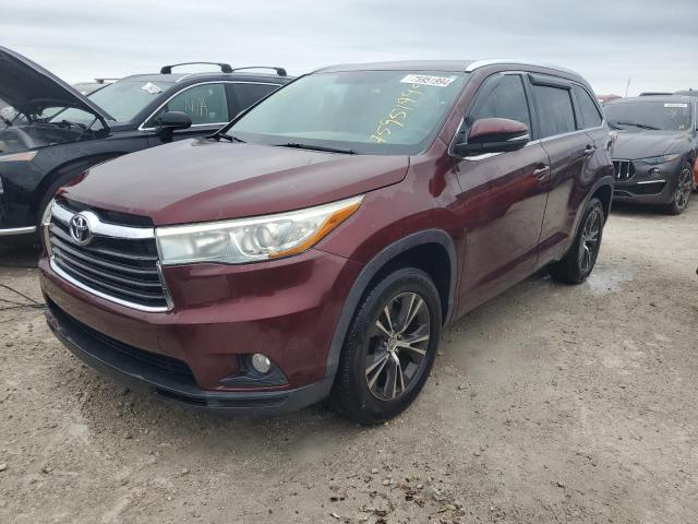  Salvage Toyota Highlander