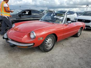  Salvage Alfa Romeo Spider