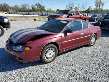  Salvage Chevrolet Monte Carlo