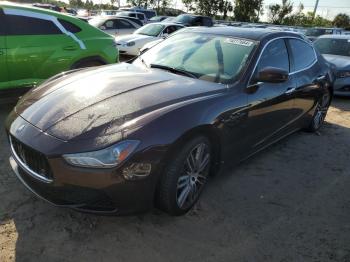  Salvage Maserati Ghibli S