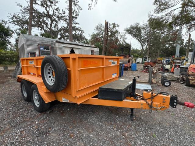  Salvage Prat Trailer