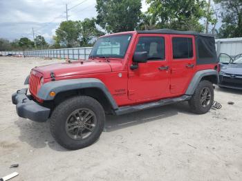  Salvage Jeep Wrangler