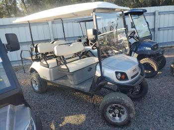  Salvage Aspt Golf Cart