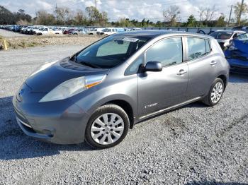  Salvage Nissan LEAF