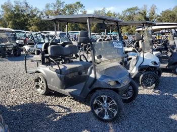  Salvage Aspt Golf Cart