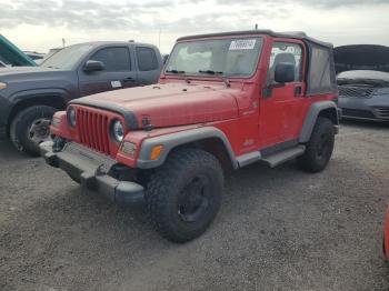  Salvage Jeep Wrangler