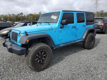  Salvage Jeep Wrangler