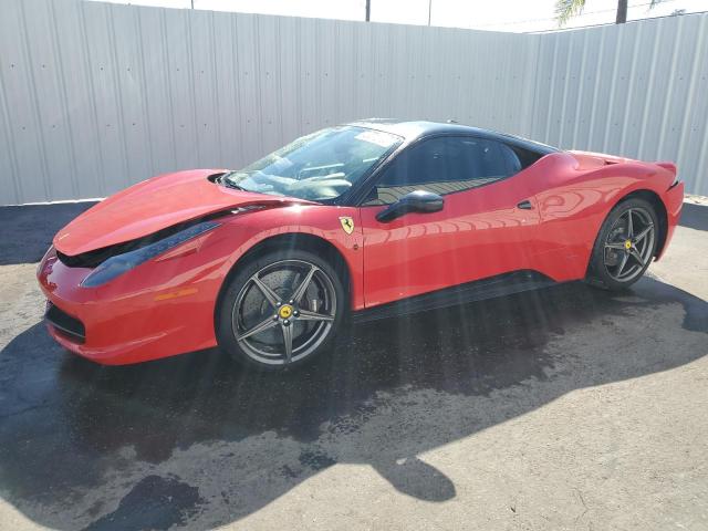  Salvage Ferrari 458 Italia