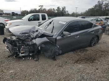  Salvage INFINITI Q50