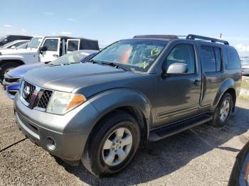  Salvage Nissan Pathfinder