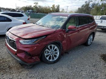  Salvage Toyota Highlander