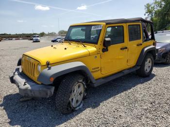 Salvage Jeep Wrangler