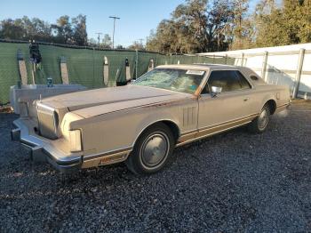  Salvage Lincoln Continental