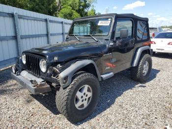  Salvage Jeep Wrangler