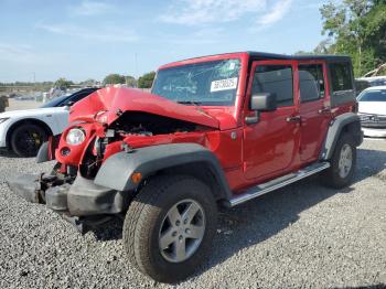  Salvage Jeep Wrangler