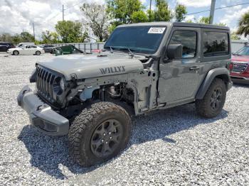  Salvage Jeep Wrangler