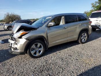  Salvage Toyota Highlander