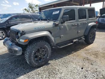  Salvage Jeep Wrangler