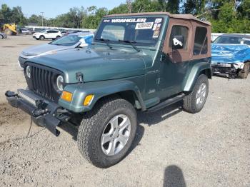  Salvage Jeep Wrangler