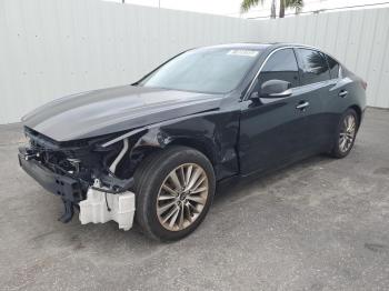  Salvage INFINITI Q50