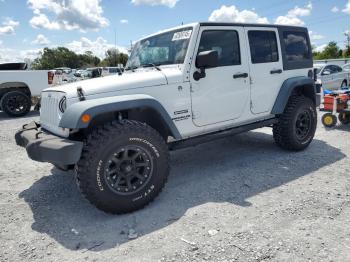  Salvage Jeep Wrangler