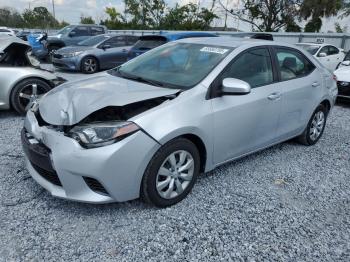  Salvage Toyota Corolla
