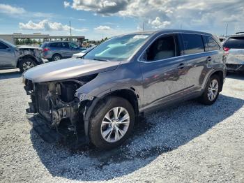  Salvage Toyota Highlander