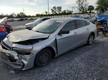  Salvage Chevrolet Malibu