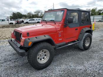  Salvage Jeep Wrangler