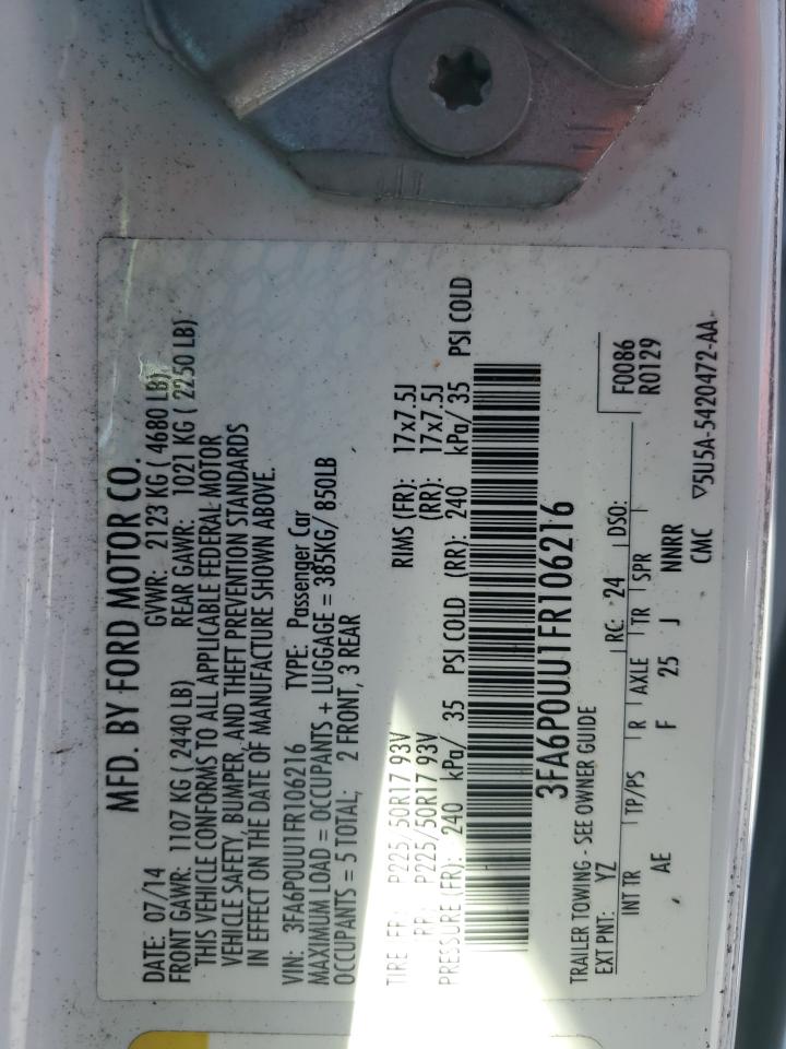 Ford Fusion S Hybrid Image 4