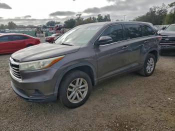  Salvage Toyota Highlander